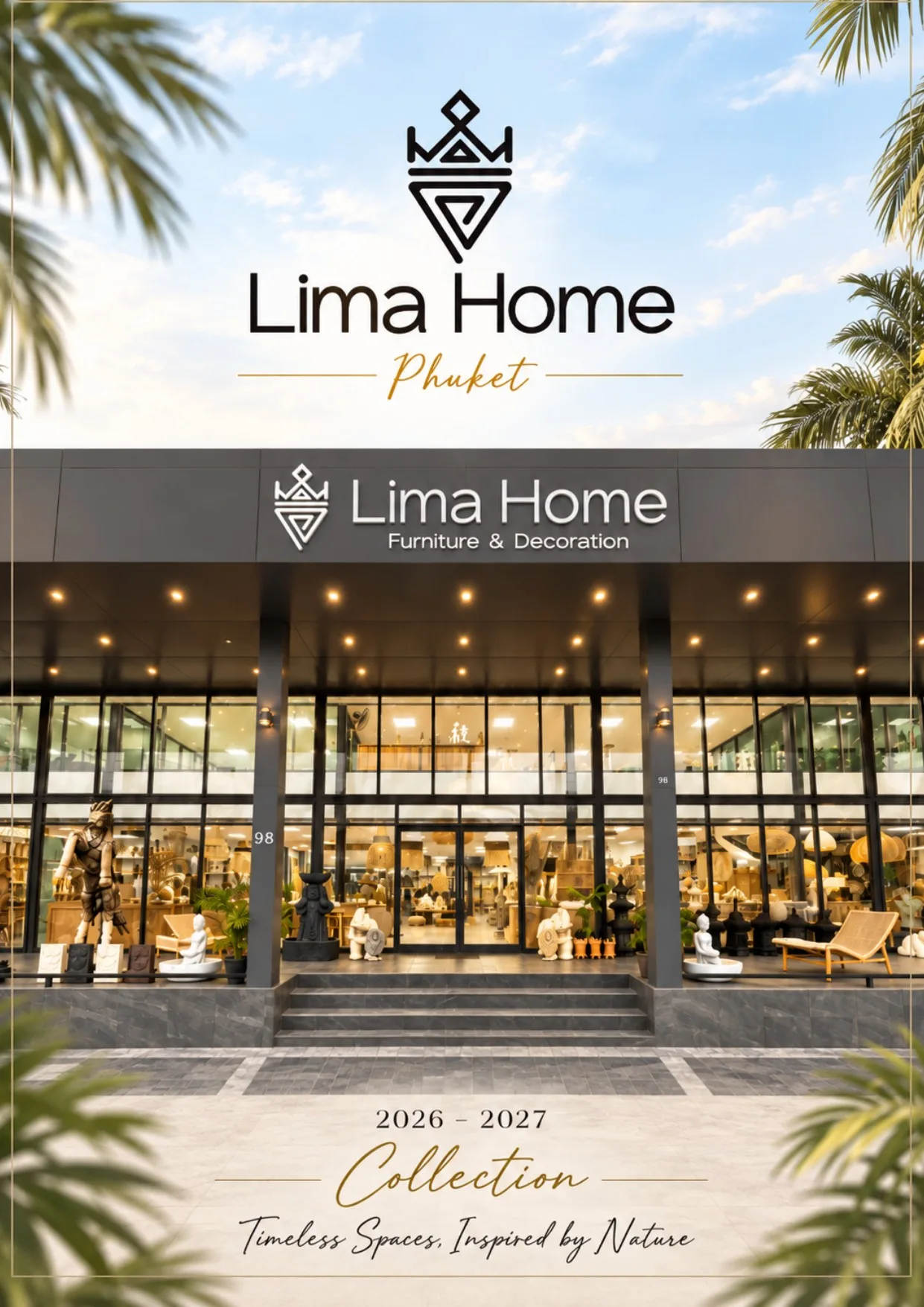 Complete catalog page 1: Catalog Cover - Lima Home 2026-2027