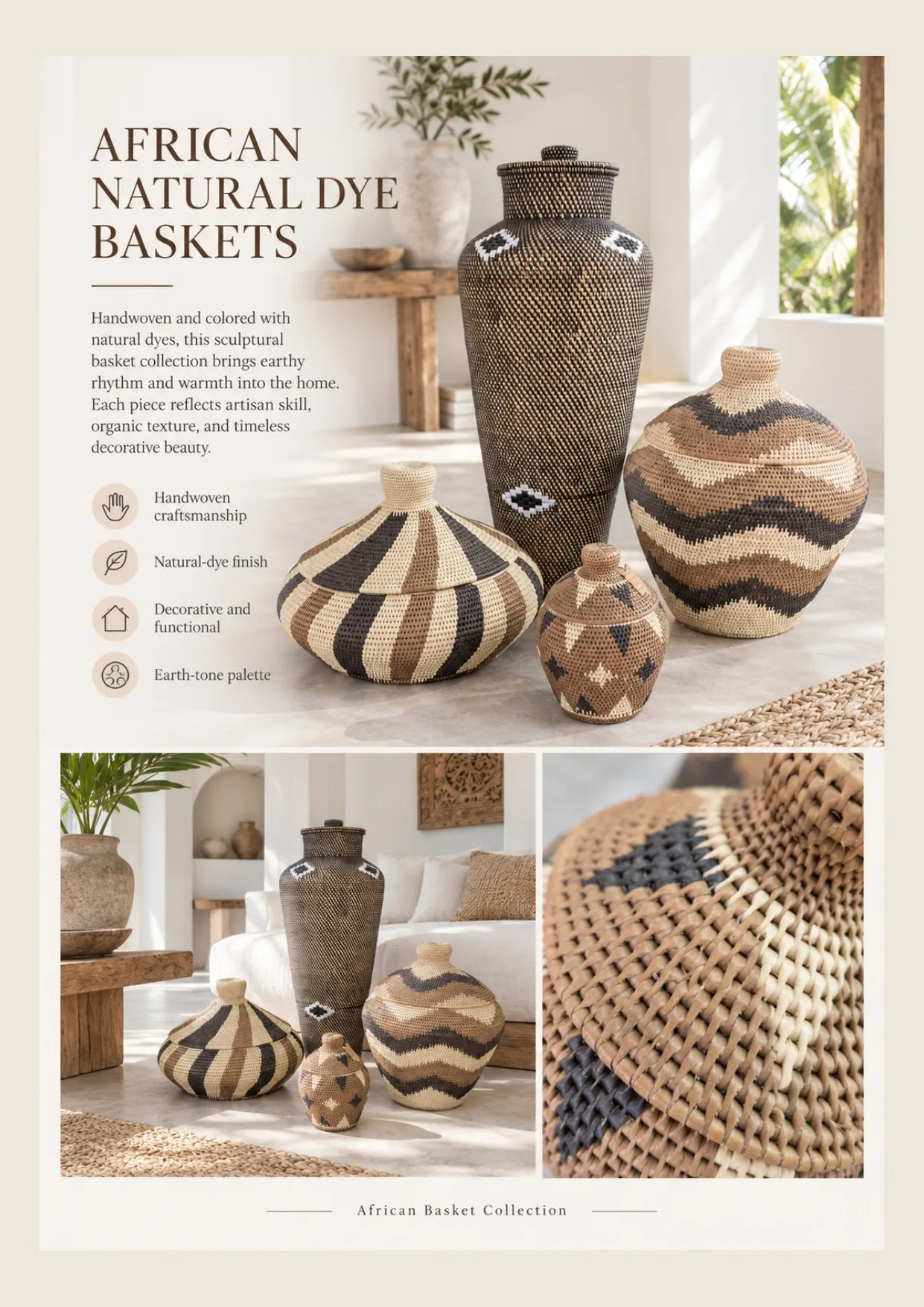 Complete catalog page showing Handmade Ceramic Pottery Vase