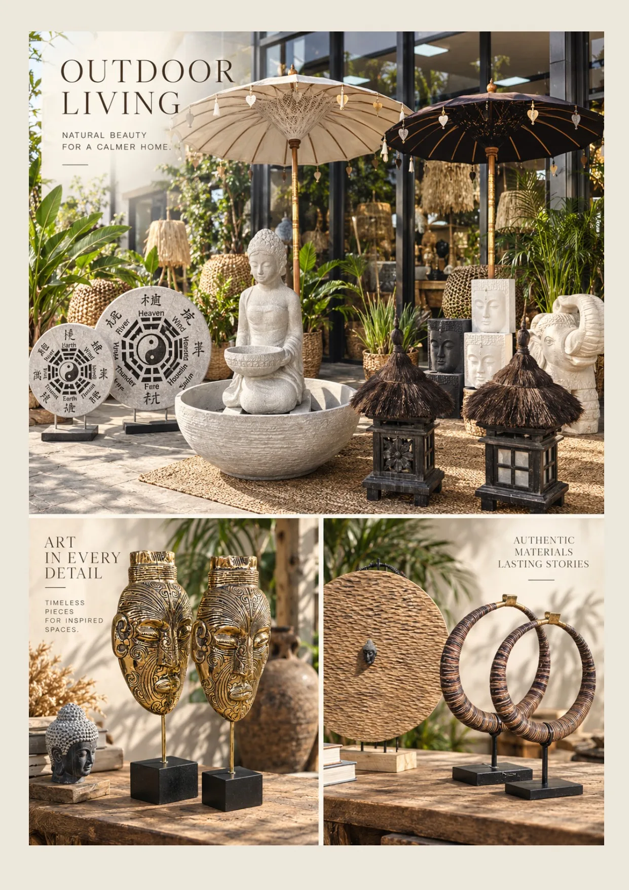 Complete catalog page 145: Outdoors Living & Garden Decor Collection